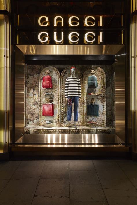 Gucci window display designs